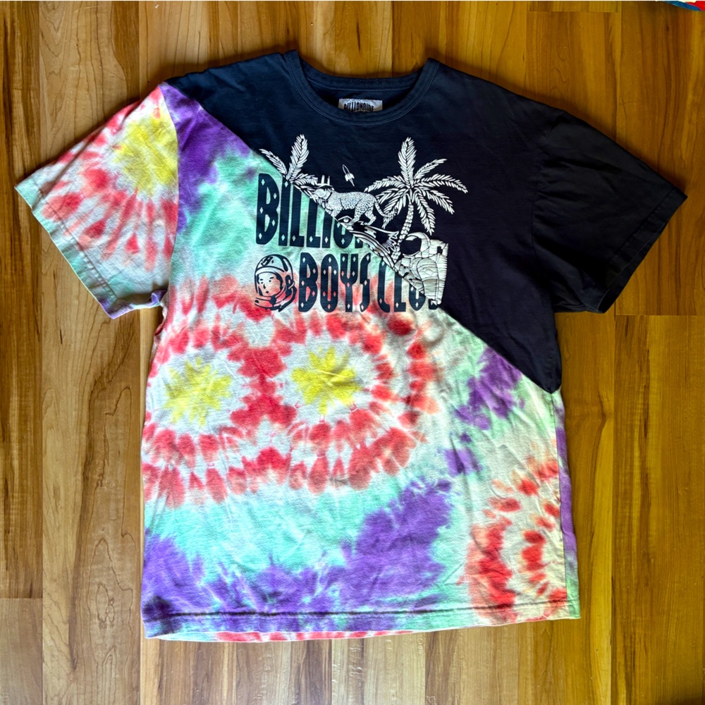 Billionaire Boys Club Tee Split Tie Dye Pattern Large